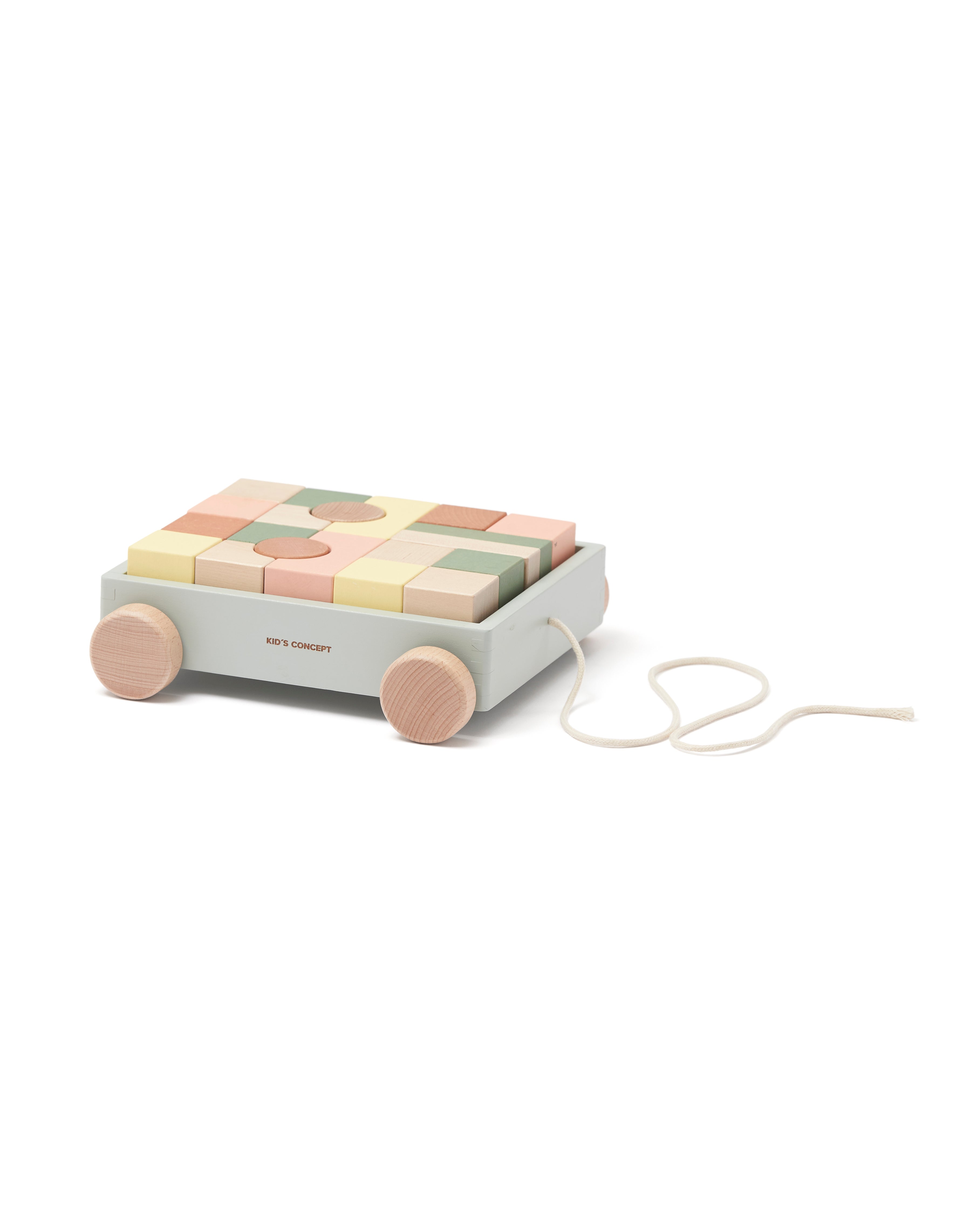 Wagon with blocks