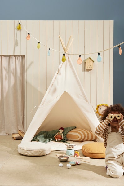 Tente tipi blanc cassé