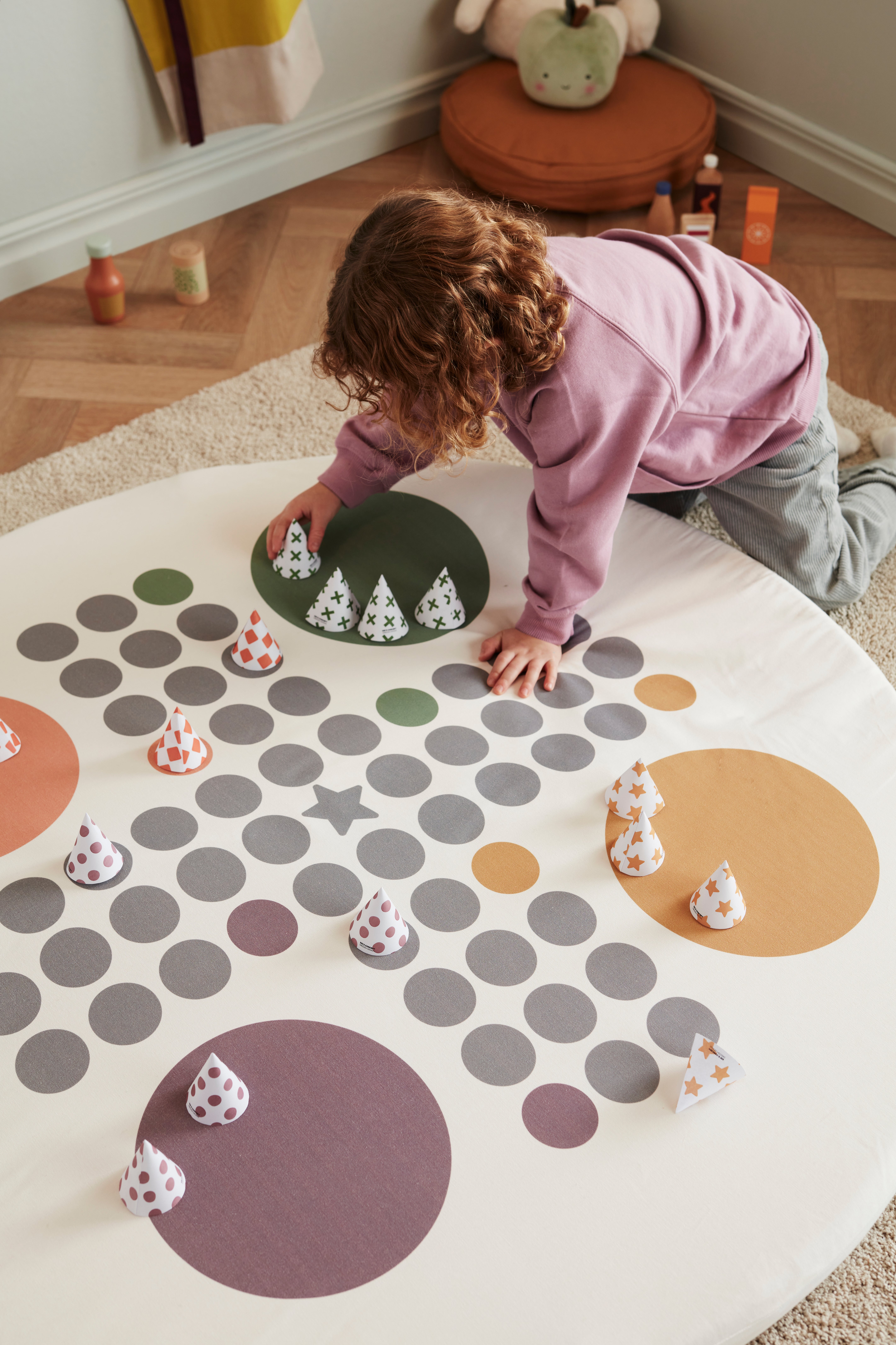 Floor mattress Ludo game 
