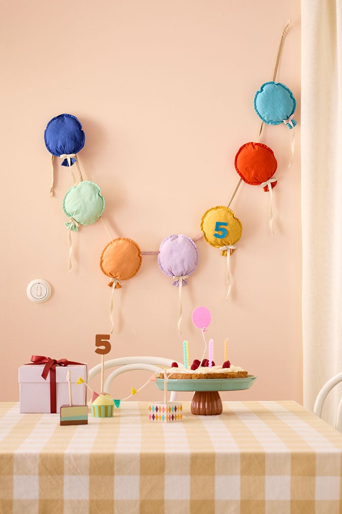 Girlang födelsedag ballong