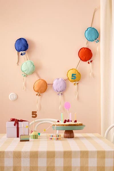 Girlang födelsedag ballong