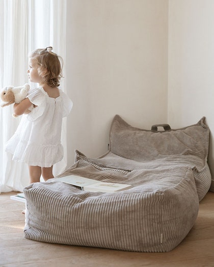 Bean bag grey/brown