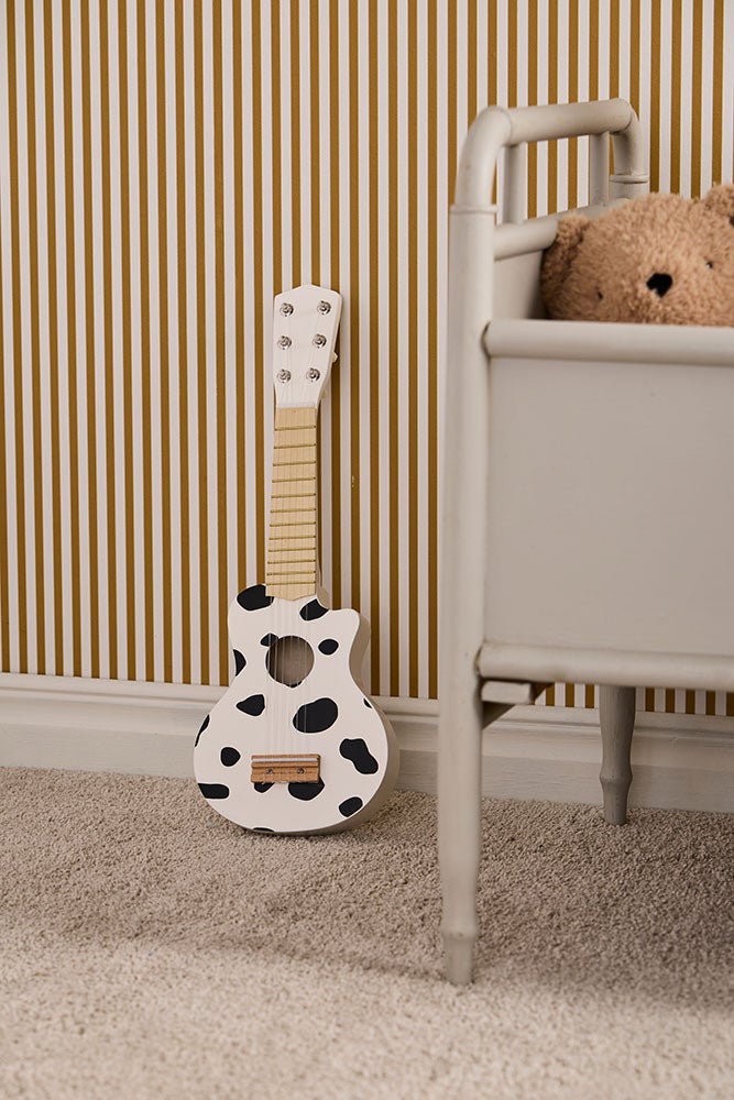 Guitare noir et blanc