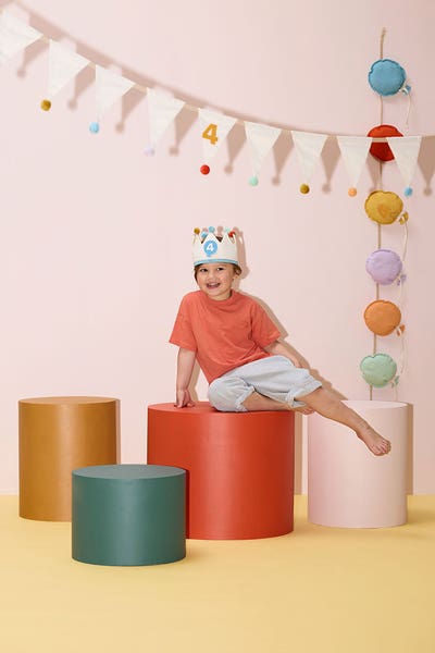 Girlang födelsedag ballong